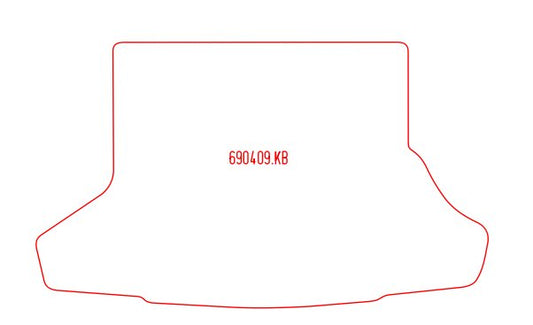 Kofferbakmat Toyota Prius (2011-2011)
