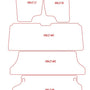 Automatten Toyota Previa 7-persoons (2000-2005)