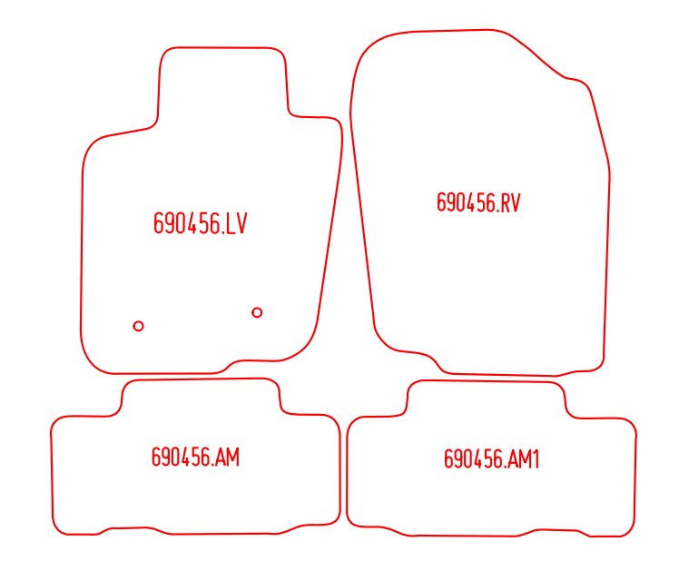 Automatten Toyota RAV4 (2006-2013)