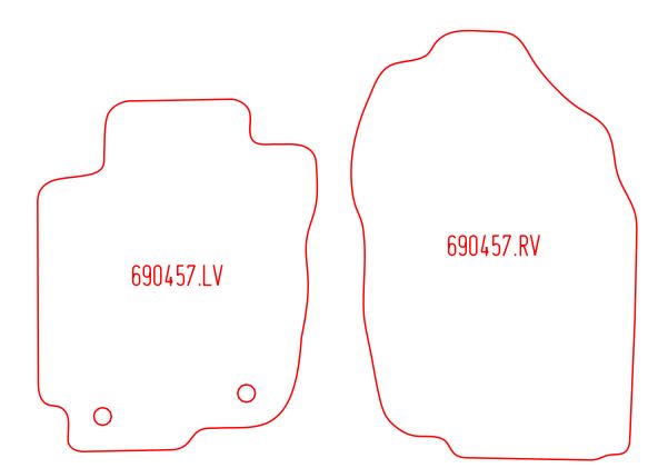 Automatten Toyota RAV4 (2013-2018)