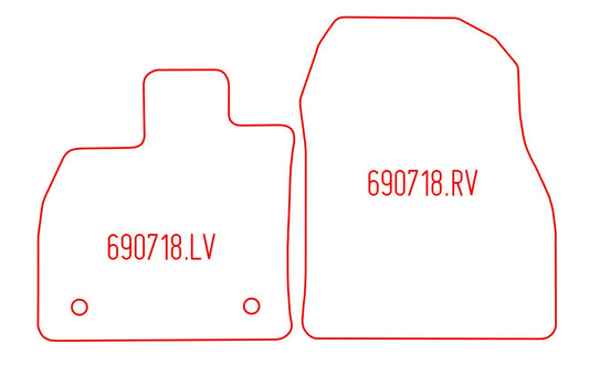 Automatten Toyota bZ4X (2022-Heden)