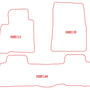 Automatten Toyota Land Cruiser 200 (V8) (2008-2021)