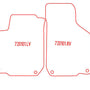 Automatten Volkswagen New Beetle cabriolet / New Beetle hatchback (2003-2011)