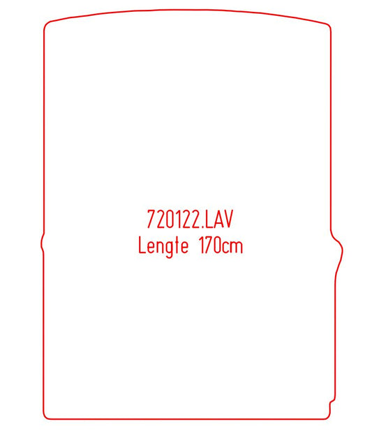 Laadvloermat Volkswagen Caddy (2015-2015)