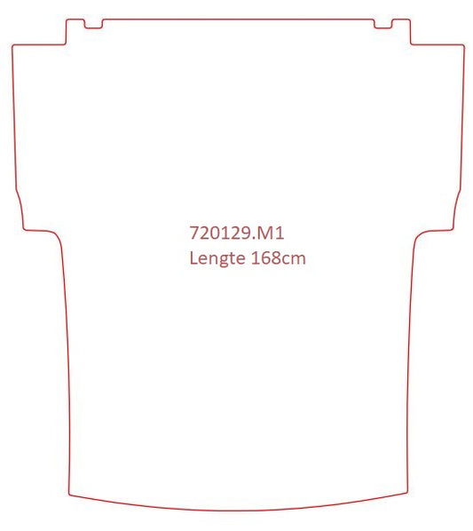 Laadvloermat Volkswagen Caddy (2015-2015)