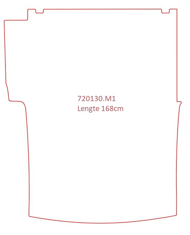 Laadvloermat Volkswagen Caddy (2015-2015)