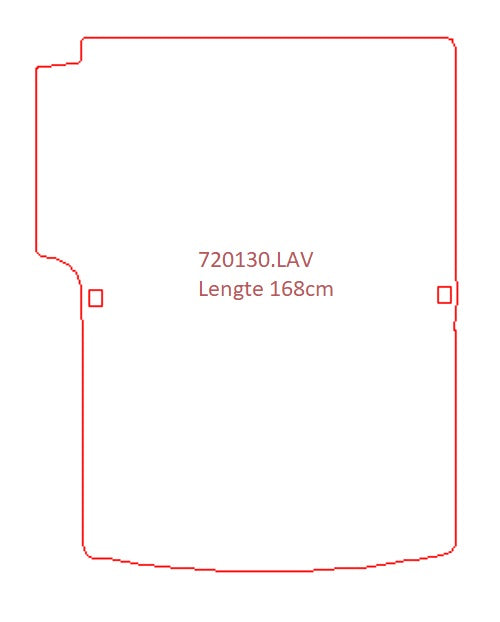Laadvloermat Volkswagen Caddy (2015-2015)
