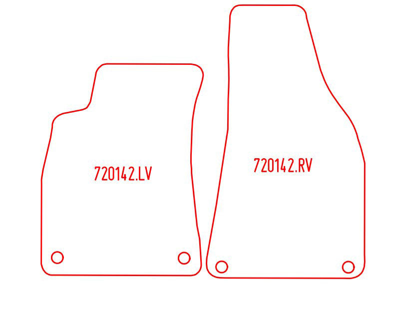 Automatten Seat Exeo sedan / Exeo ST stationwagon (2009-2013)