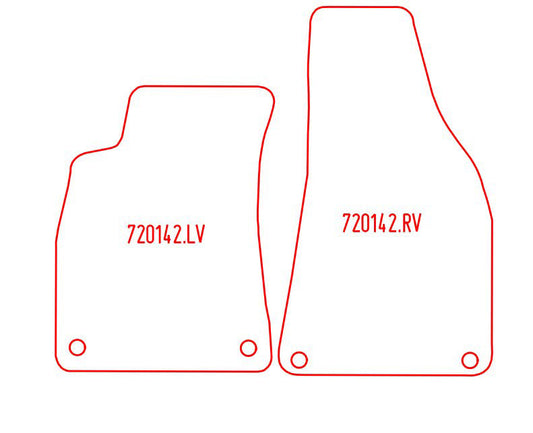 Automatten Seat Exeo sedan / Exeo ST stationwagon (2009-2013)