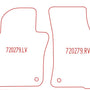 Automatten Volkswagen Scirocco (2008-Heden)