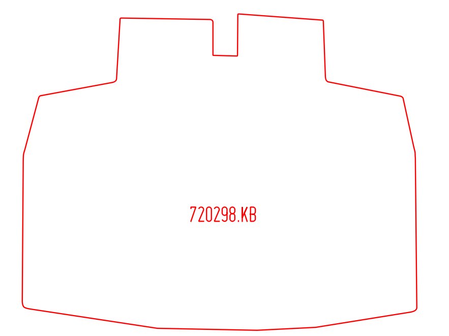 Kofferbakmat Volkswagen Golf VI Cabriolet (2011-2017)