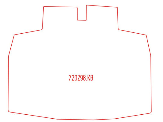 Kofferbakmat Volkswagen Golf VI Cabriolet (2011-2017)
