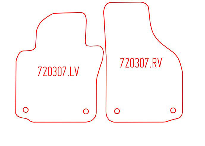 Automatten Volkswagen Jetta (2005-2011)