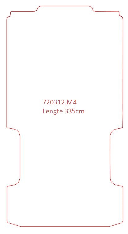 Laadvloermat Volkswagen Crafter / e-Crafter (2017-Heden)