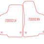 Automatten Volkswagen Lupo 3L tdi (2001-2005)