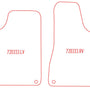 Automatten Volkswagen Lupo 3L tdi (1998-2001)