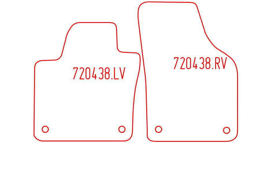 Automatten Volkswagen Sharan (2010-2022)