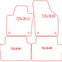 Automatten Volkswagen Sharan (2010-2022)