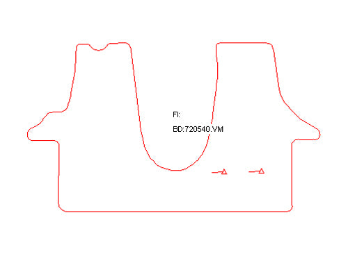 Automatten Volkswagen T5 Bestelwagen / T5 Caravelle/Shuttle mpv / T5 Kombi mpv / T5 Multivan mpv / T6 Bestelwagen / T6 Kombi mpv (2015-2015)