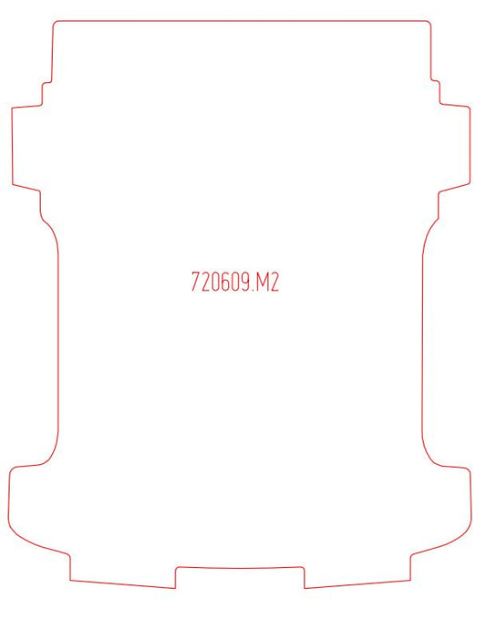 Laadvloermat Volkswagen T5 / T6 (2015-2015)