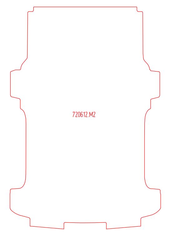 Laadvloermat Volkswagen T6 (2015-2024)
