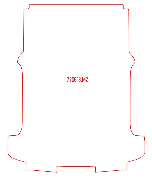 Laadvloermat Volkswagen T6 (2015-2024)