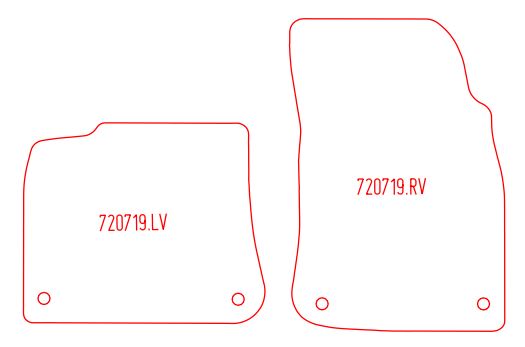 Automatten Porsche Cayenne coupe coupe / Cayenne III suv (2019-Heden)