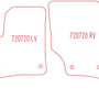 Automatten Volkswagen Touareg (2002-2010)