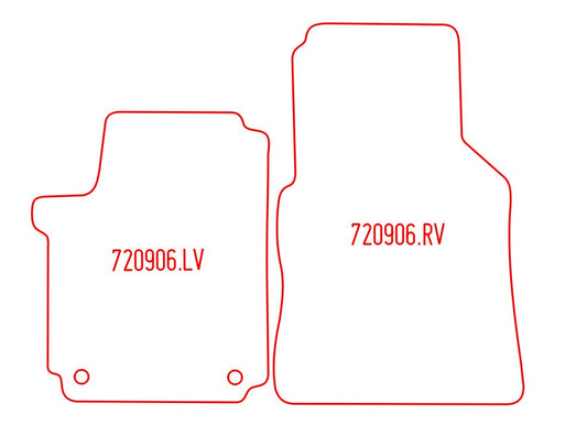 Automatten Volkswagen Amarok (2010-2022)