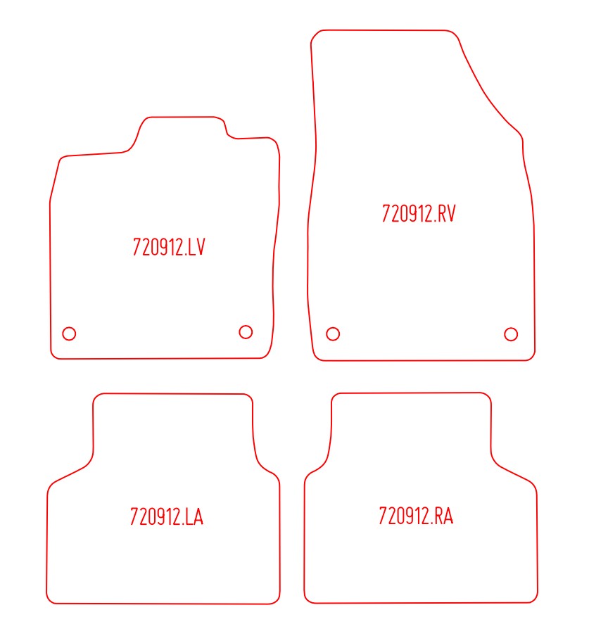 Automatten Cupra Born (2021-Heden)