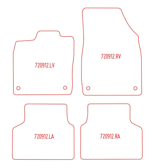 Automatten Cupra Born (2021-Heden)