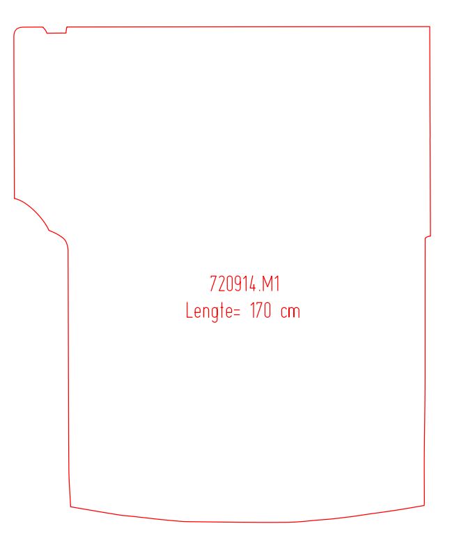 Laadvloermat Ford Transit Connect (2022-Heden)