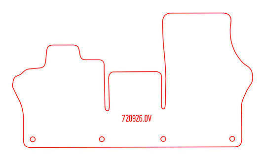 Automatten Volkswagen ID.Buzz Cargo (2022-Heden)