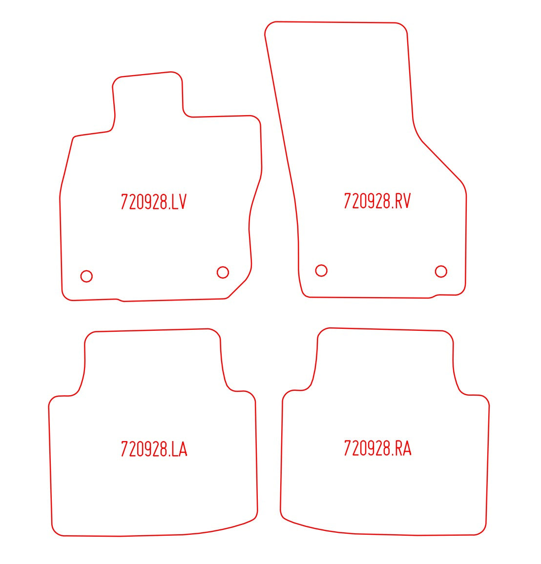 Automatten Skoda Superb liftback / Superb stationwagon (2024-Heden)
