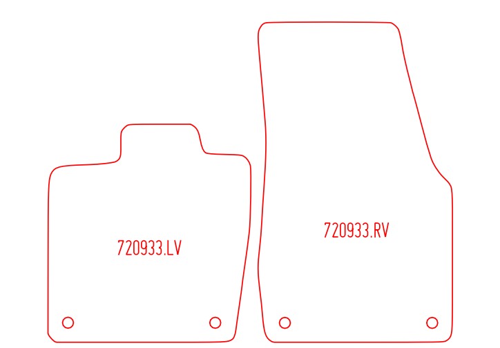 Automatten Volkswagen ID.7 (2023-Heden)