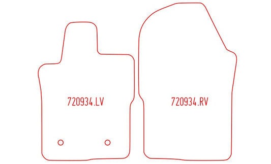Automatten Ford Ranger (2023-Heden)