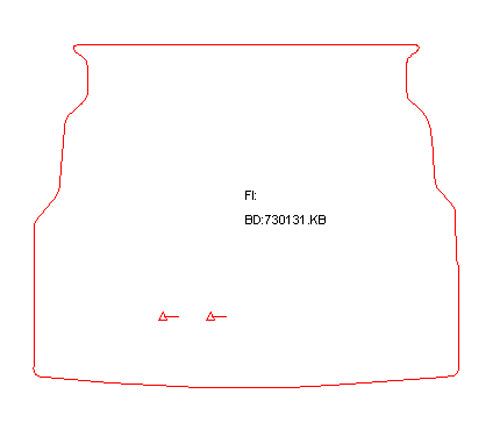 Kofferbakmat Volvo 340 (1976-1991)