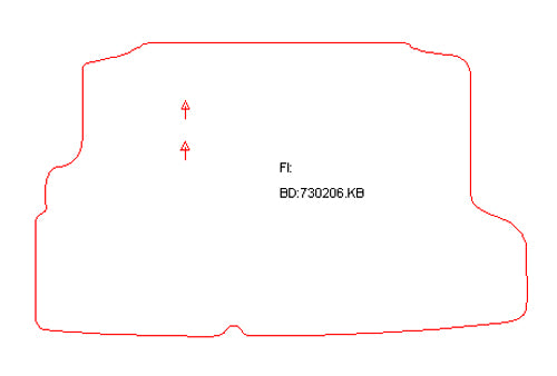 Kofferbakmat Volvo 850 (1992-1997)