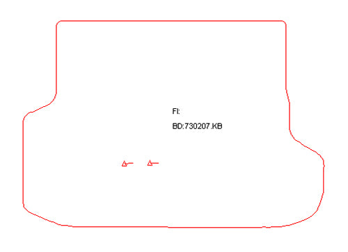 Kofferbakmat Volvo 850 Estate (1993-1997)