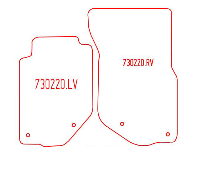 Automatten Volvo S90 (1997-1998)