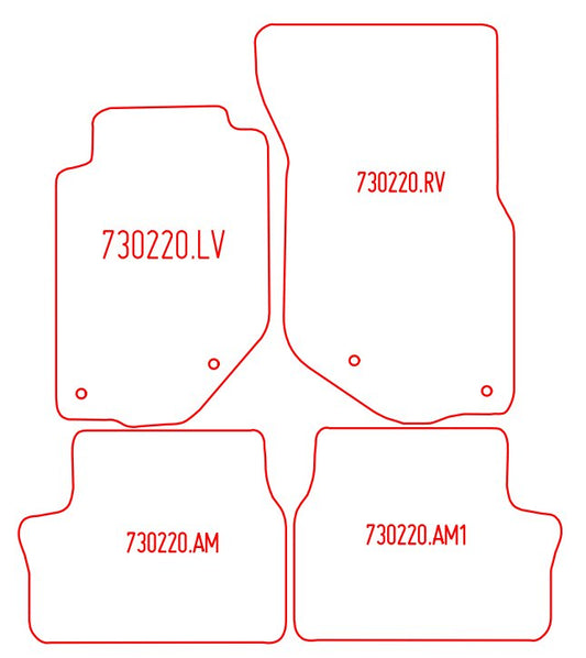 Automatten Volvo V90 (1997-1998)