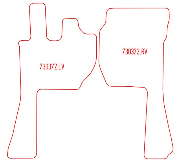 Automatten Volvo FH (2018-2017)