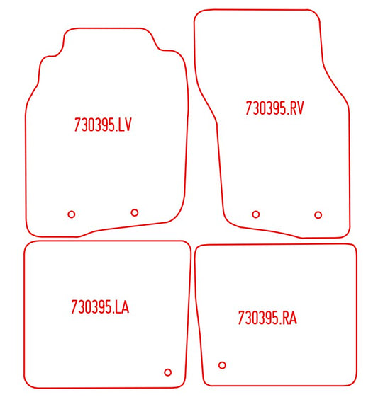 Automatten Volvo V40 (1996-2000)