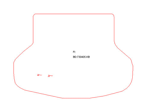 Kofferbakmat Volvo S40 (1996-2000)