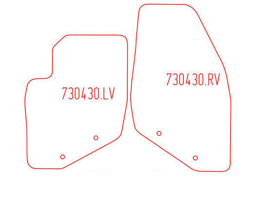Automatten Volvo S80 (1998-2006)
