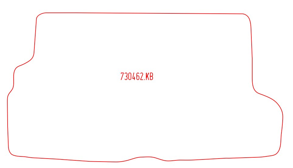 Kofferbakmat Volvo S70 (1997-2000)