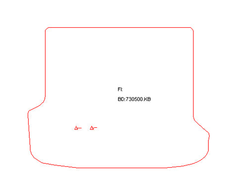Kofferbakmat Volvo V70 (2000-2007)