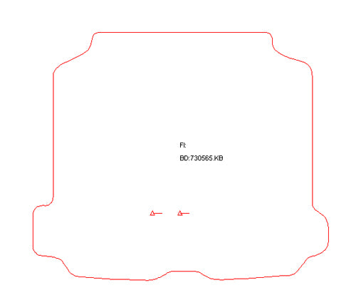 Kofferbakmat Volvo S60 (2000-2009)