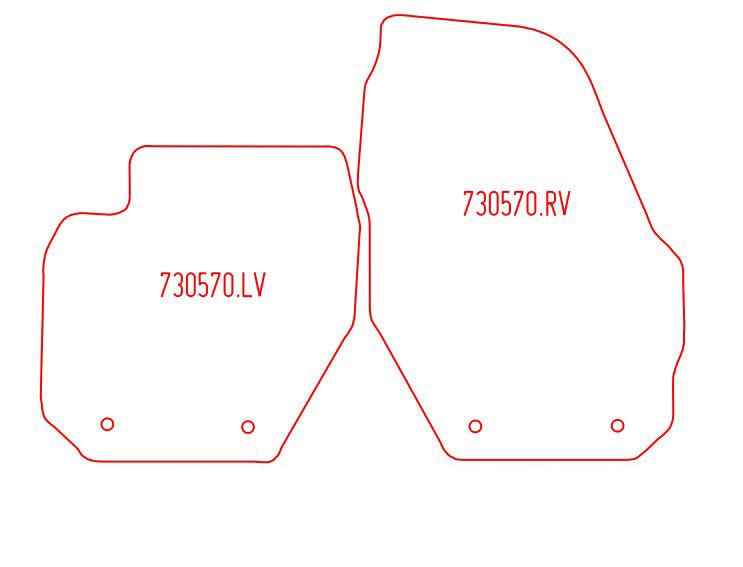 Automatten Volvo S60 (2010-2018)