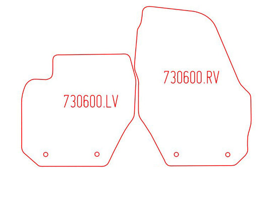 Automatten Volvo XC60 (2008-2017)